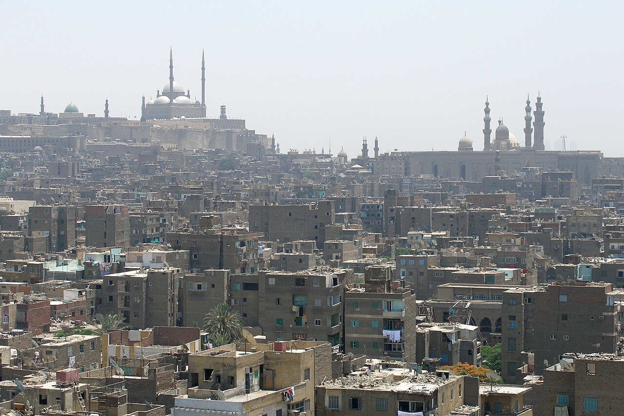 The view over Cairo