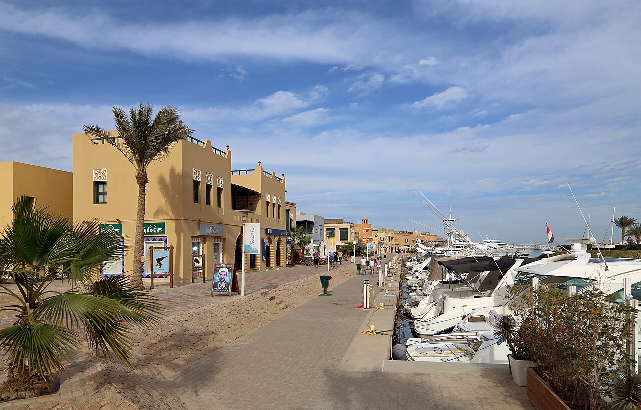 Abu Tig Marina : le port d'El Gouna, boutiques et restaurants