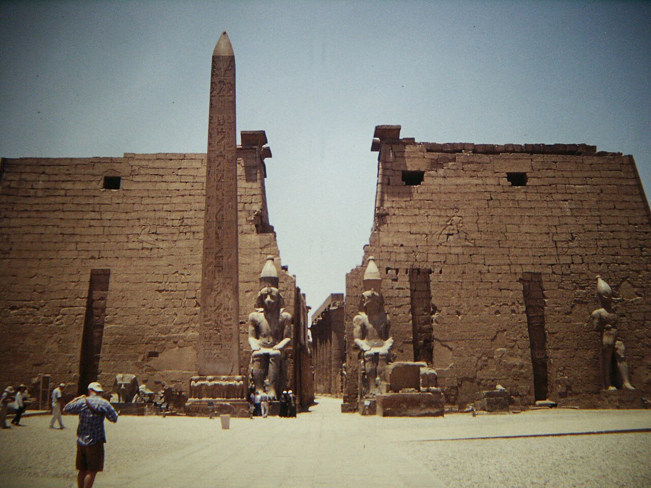 Le temple de Louxor et son obélisque